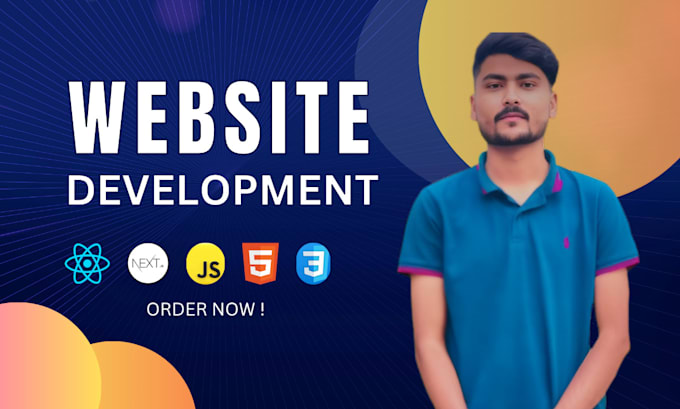 Gig Preview - Do website development, custom website frontend web developer