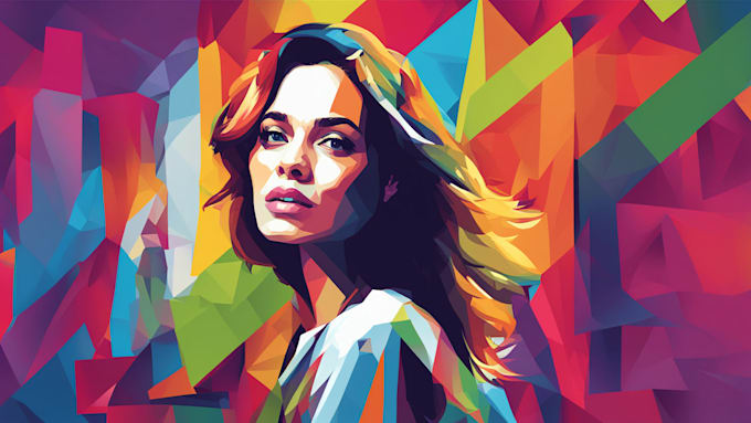 Gig Preview - Make awesome wpap pop art portrait