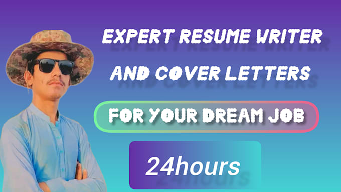 Gig Preview - Write professional resume writing for your dream job