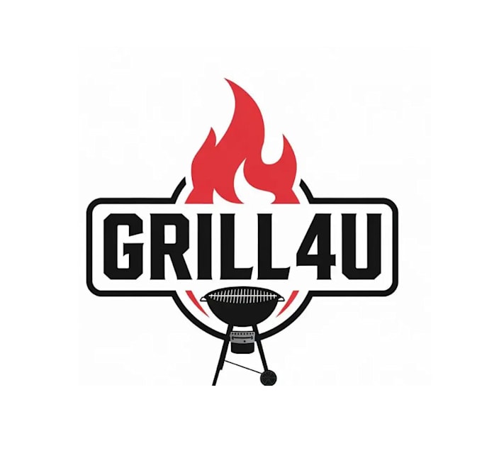 Gig Preview - Make modernized icon excellent grill logo