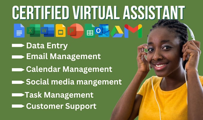 Gig Preview - Do virtual assistant, excel data entry, web research job, copy paste, data entry