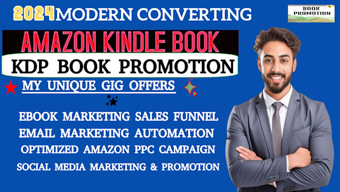 Gig Preview - Set up an amazon KDP campaign ebooks