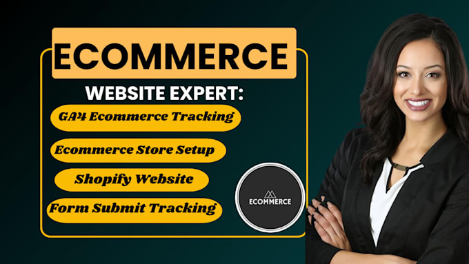 Gig Preview - Setup ga4 ecommerce tracking google analytics 4 ads conversion tracking by GTM