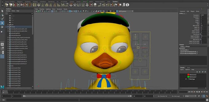 Gig Preview - Face expressions,lips sync,3d character rigging, nsfw,rig3d for livelink,animate