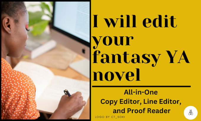 Gig Preview - Edit your fantasy ya novel