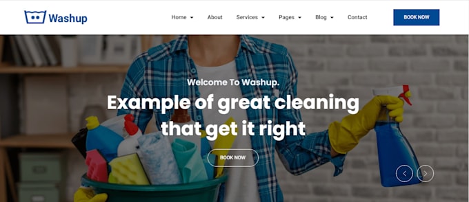 Gig Preview - Design clean and modern business wordpress website