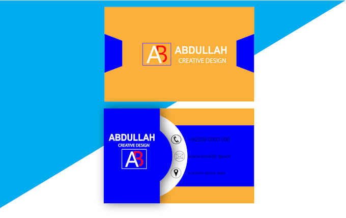 Gig Preview - Create professional business card design