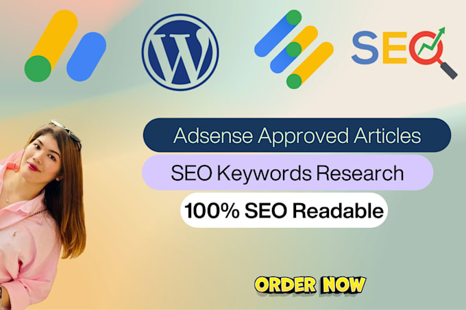 Gig Preview - Provide SEO articles for google adsense approval