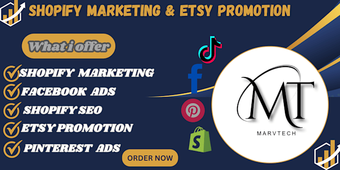 Bestseller - do shopify marketing and esty promotion, boost store traffic, esty marketing