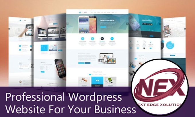 Gig Preview - Design a custom responsive modern wordpress website design and development