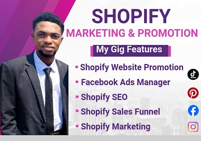 Gig Preview - Boost shopify sales traffic facebook instagram ads shopify website promotion