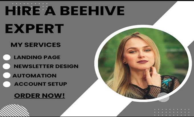 Gig Preview - Do complete beehiiv account setup with custom newsletter design, landing pages