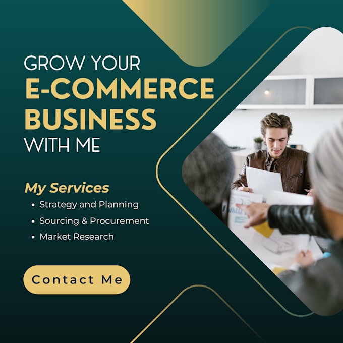 Gig Preview - Be your ecommerce business consultant