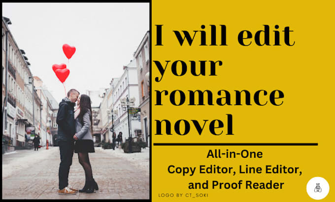 Gig Preview - Edit your romance novel