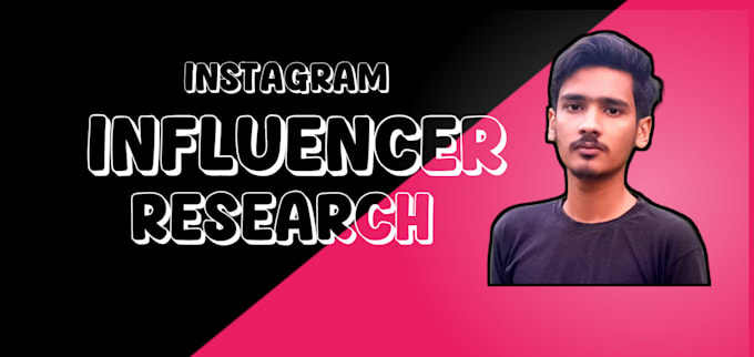 Gig Preview - Find best instagram influencer outreach for your niche