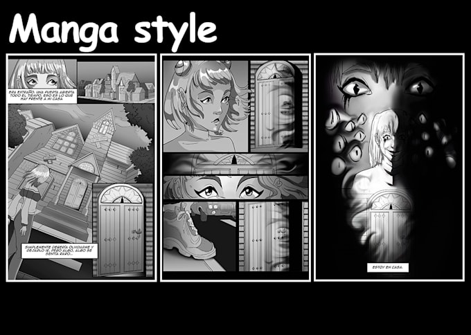 Gig Preview - Draw your idea in a comic, manga