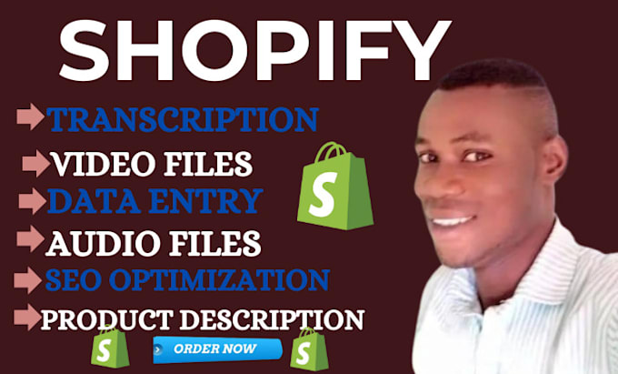 Bestseller - do shopify transcription, product orders, data entry for ecommerce website