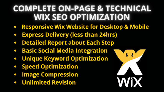 Bestseller - do technical and on page wix SEO for fast google ranking