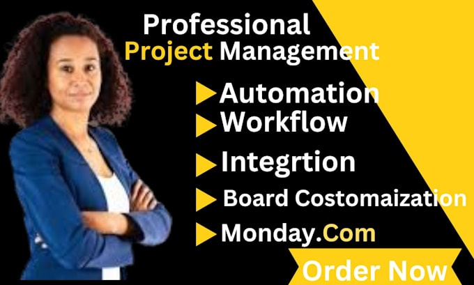 Gig Preview - Do project management, monday workspace, tracker in  virtual assistant