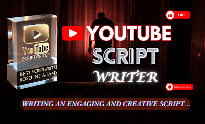 Bestseller - be your top notch youtube script writer, and write engaging contents