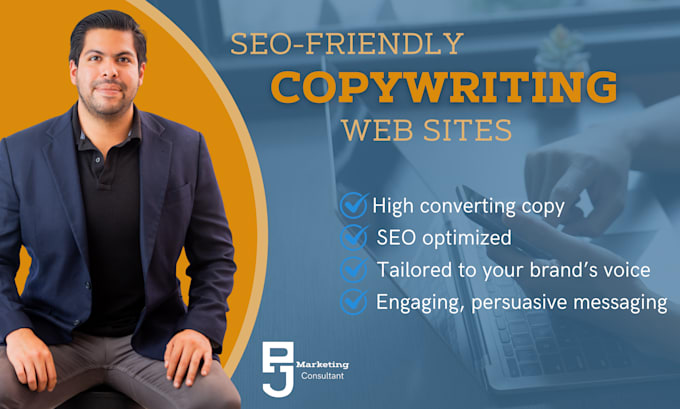 Gig Preview - Create SEO friendly copywriting for websites and landing pages