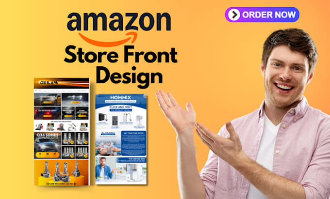 Gig Preview - Create amazon storefront design and amazon brand store