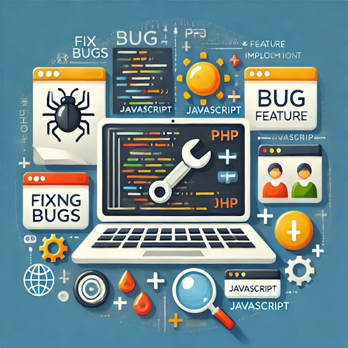 Gig Preview - Fix bugs and implement features in PHP, laravel, react