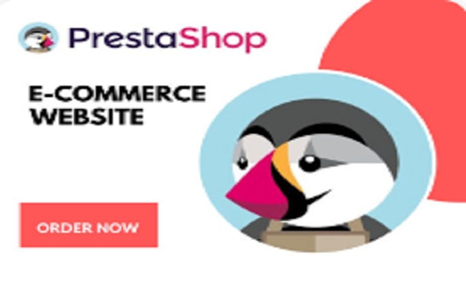 Gig Preview - Create and develop your ecommerce website with prestashop, shopify store design