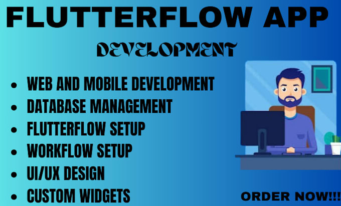 Gig Preview - Do flutterflow custom app, figma to flutter flow, flutter flow API developer