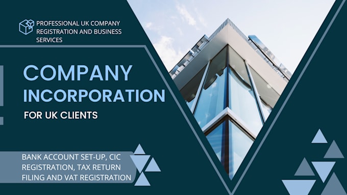 Gig Preview - Incorporate UK ltd company,cic registration, llp, vat  return to companies house