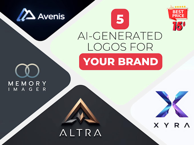 Gig Preview - 5 unique ai generated logo that define your brand