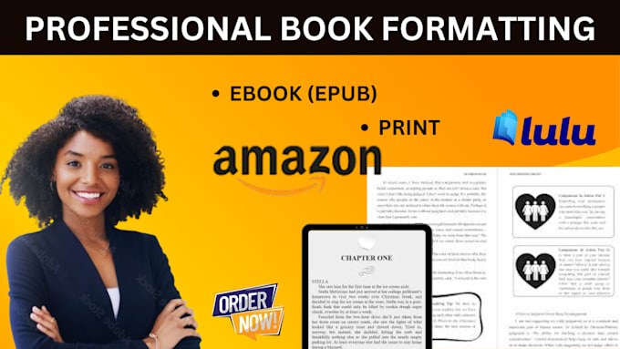 Gig Preview - Do book formatting book design kdp ebook print epup  puzzle book