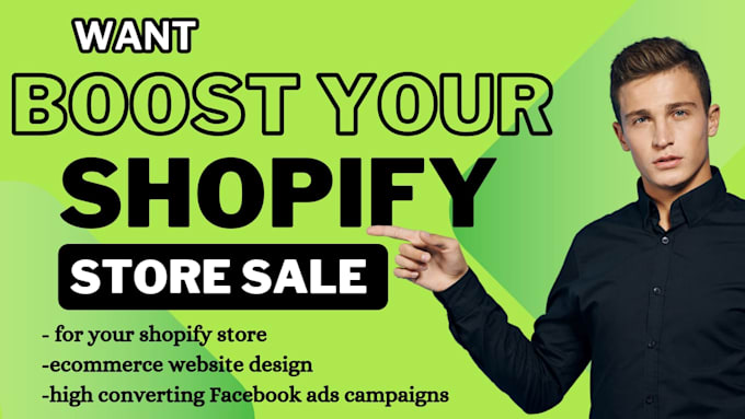 Gig Preview - Boost your sales with effective facebook ads campaign for your shopify store