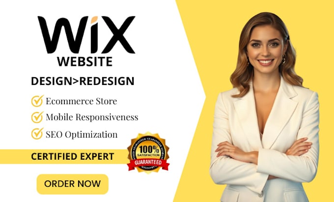 Gig Preview - Wix website redesign wix website design wix website redesign wix website