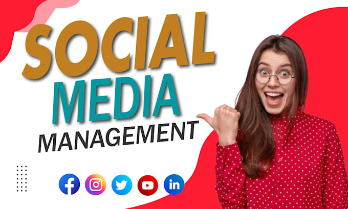 Gig Preview - Be your social media marketing manager and content creator