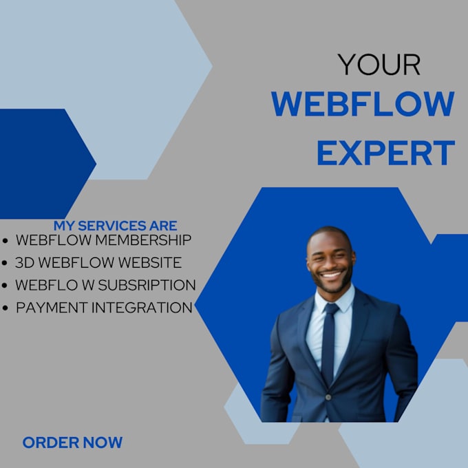 Gig Preview - Dynamic webflow website memberstack webflow membership subscription website