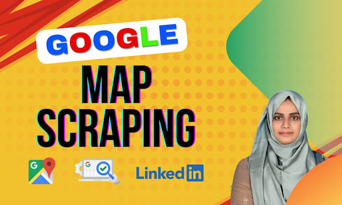 Bestseller - do google map data scraping and lead generation for any  industry