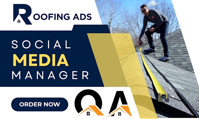 Gig Preview - Be your social media manager and facebook ads expert for roofing lead generation