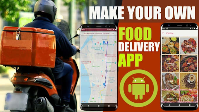 Gig Preview - Develop food delivery app restaurant app food delivery app