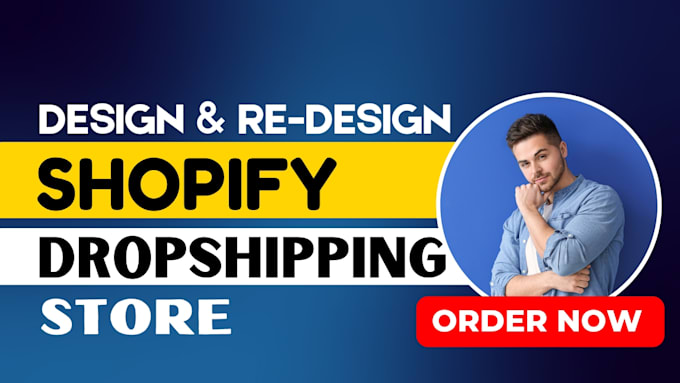 Gig Preview - Design or redesign your shopify website