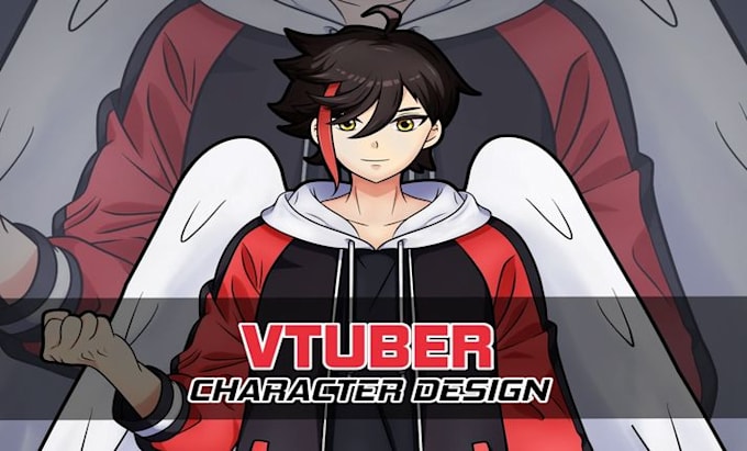 Gig Preview - Design and rig pro live2d vtuber model for vtuber studio