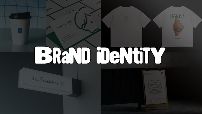 Gig Preview - Do brand identity for your small business