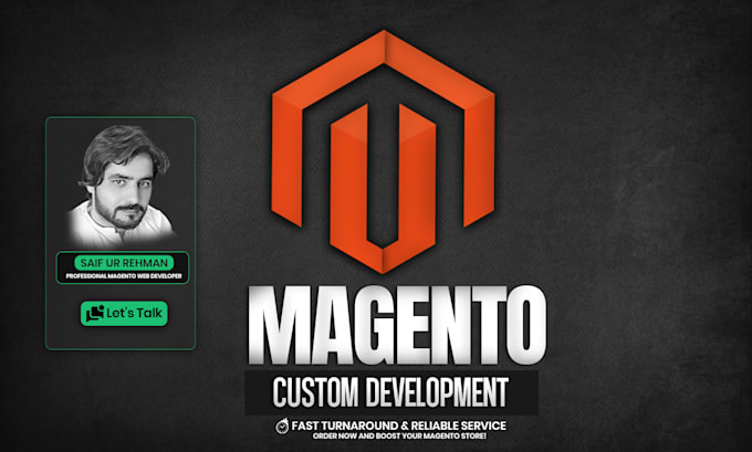 Gig Preview - Do magento 2 custom development, theme customization, and bug fixing