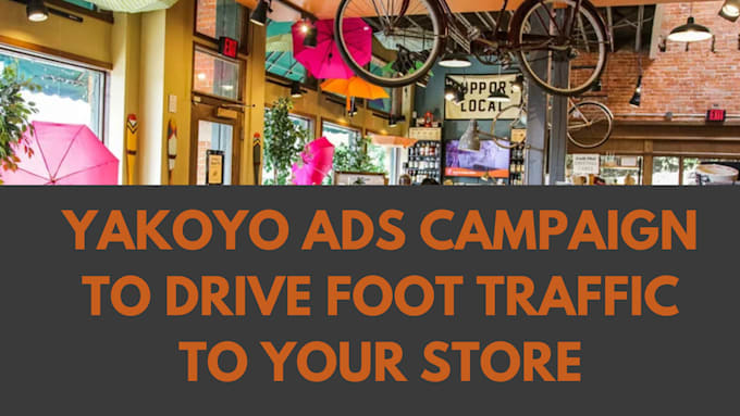 Gig Preview - Setup yakoyo ads for local business to increase sales