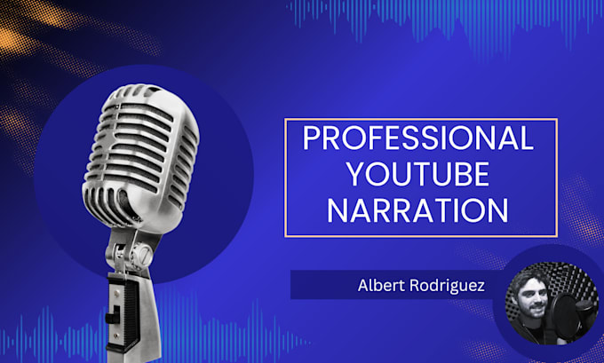 Gig Preview - Record professional youtube voiceover with warm, clear narration