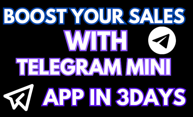 Gig Preview - Crypto telegram promotion, mini app, referral link to get 900k player in 3days