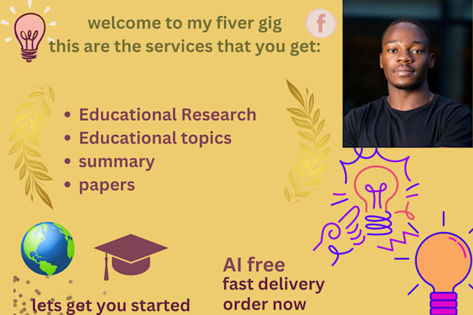 Gig Preview - Research and write educational topics within 12 hours