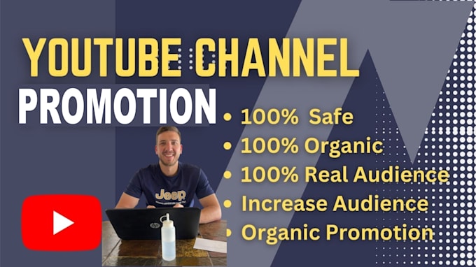 Gig Preview - Do organic youtube channel promotion for monetization