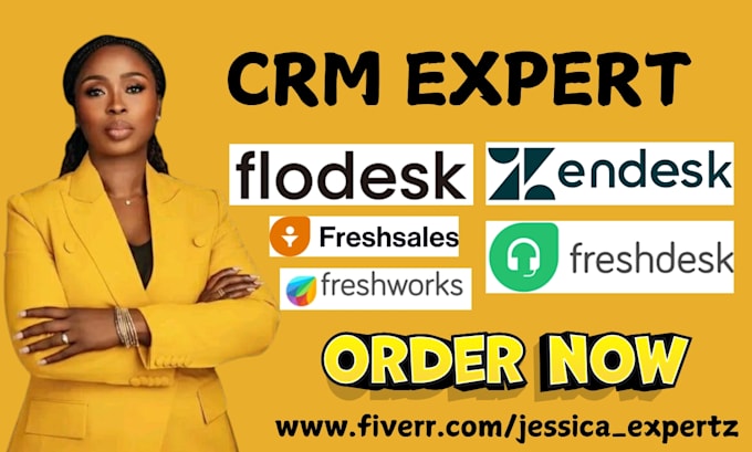 Gig Preview - Setup zendesk freshdesk freshsales flodesk crm and freshworks