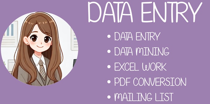 Bestseller - do expert data entry work